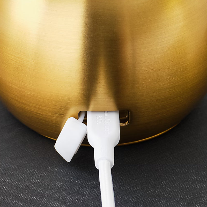 Visual Comfort KST1231-L1 Suki 1-lt 8" Tall LED Rechargeable Table Lamp - Burnished Brass
