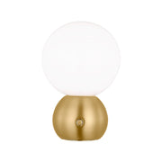 Visual Comfort KST1231-L1 Suki 1-lt 8" Tall LED Rechargeable Table Lamp - Burnished Brass