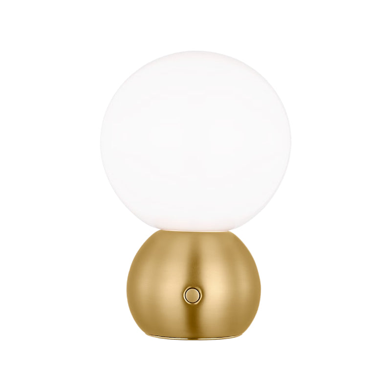 Visual Comfort KST1231-L1 Suki 1-lt 8" Tall LED Rechargeable Table Lamp - Burnished Brass