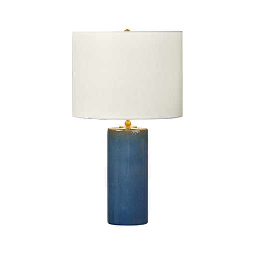 Visual Comfort KST1241 Lauren 1-lt 26" Tall Table Lamp - Deep Ocean Crackle