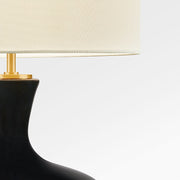Visual Comfort KST1251 Amber 1-lt 21" Tall Table Lamp - Back Ceramic