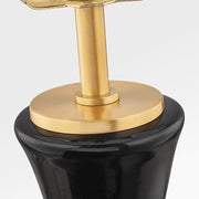 Visual Comfort KST1251 Amber 1-lt 21" Tall Table Lamp - Back Ceramic