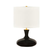 Visual Comfort KST1251 Amber 1-lt 21" Tall Table Lamp - Back Ceramic