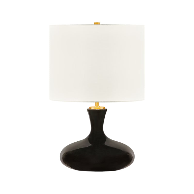Visual Comfort KST1251 Amber 1-lt 21" Tall Table Lamp - Back Ceramic