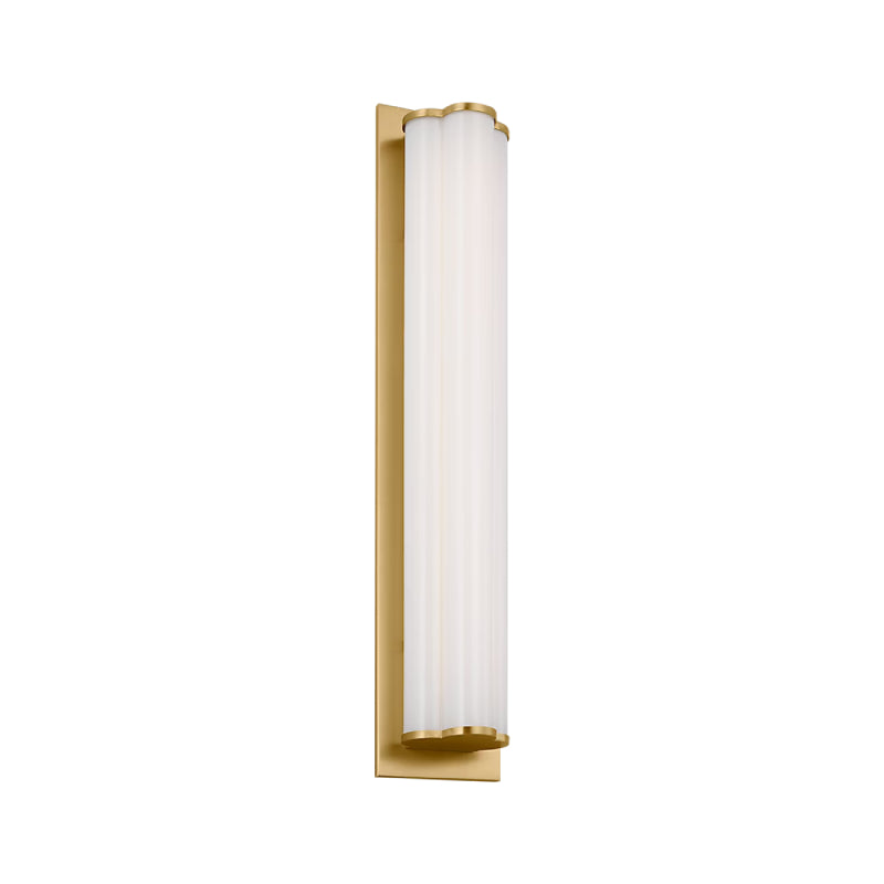Visual Comfort KSW1151BBS Freya 1-lt 23" Tall LED Bath Vanity Sconce
