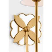 Visual Comfort KSW1181 Spencer 1-lt 14" Tall Wall Sconce - Burnished Brass