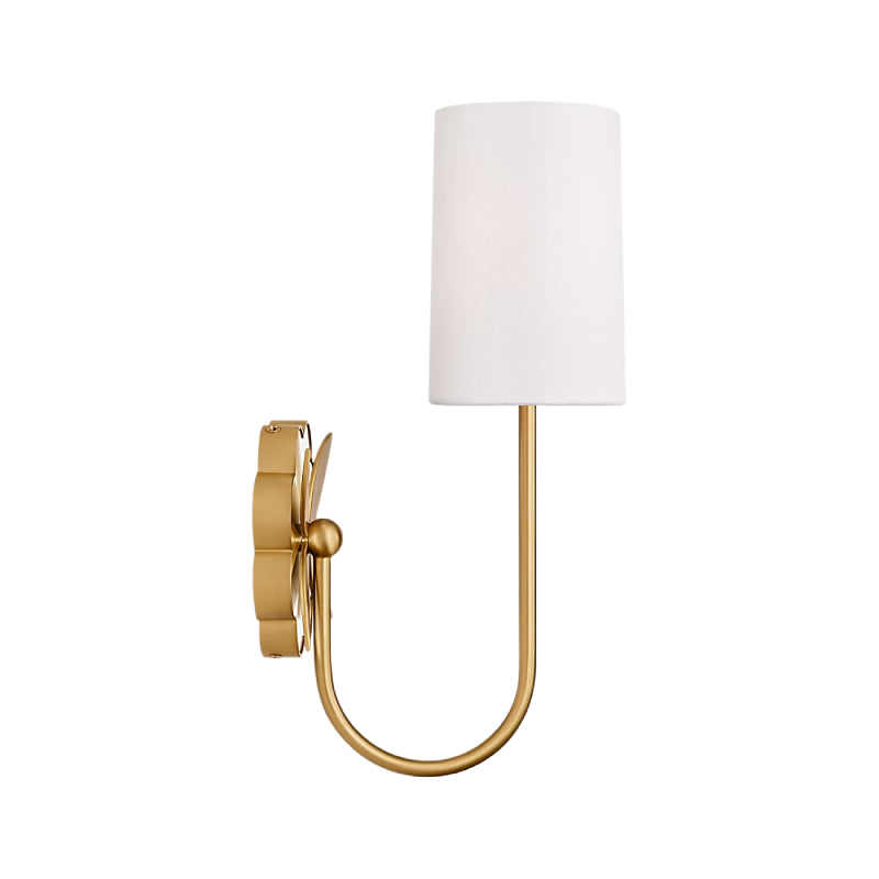 Visual Comfort KSW1181 Spencer 1-lt 14" Tall Wall Sconce - Burnished Brass
