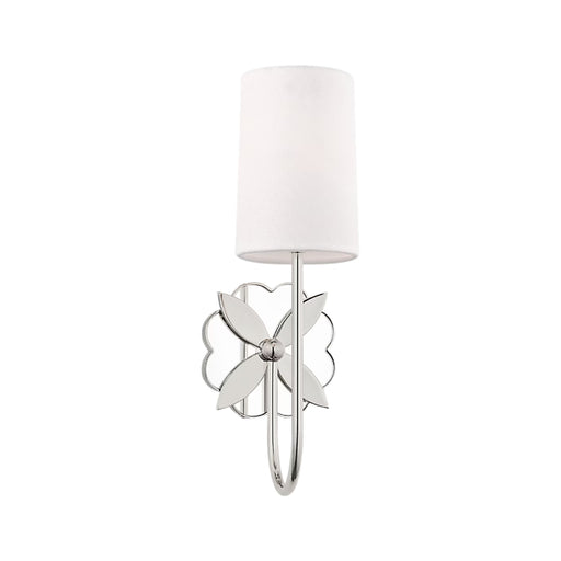 Visual Comfort KSW1181 Spencer 1-lt 14" Tall Wall Sconce - Polished Nickel