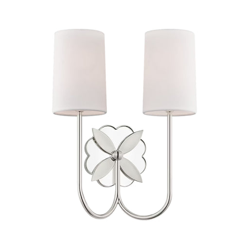 Visual Comfort KSW1192 Spencer 2-lt 14" Tall Wall Sconce - Polished Nickel