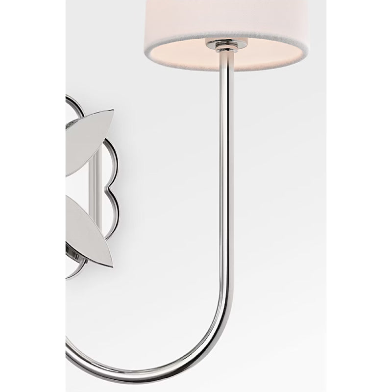 Visual Comfort KSW1192 Spencer 2-lt 14" Tall Wall Sconce - Polished Nickel