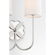 Visual Comfort KSW1192 Spencer 2-lt 14" Tall Wall Sconce - Polished Nickel