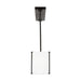 Visual Comfort KC1151 Velero 1-lt 56" LED Large Linear Chandelier - Aged Iron