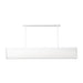 Visual Comfort KC1151 Velero 1-lt 56" LED Large Linear Chandelier - Soft Linen