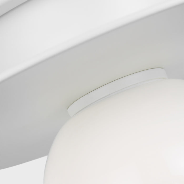 Visual Comfort KF1001 Nodes 1-lt 8" Flush Mount - Matte White