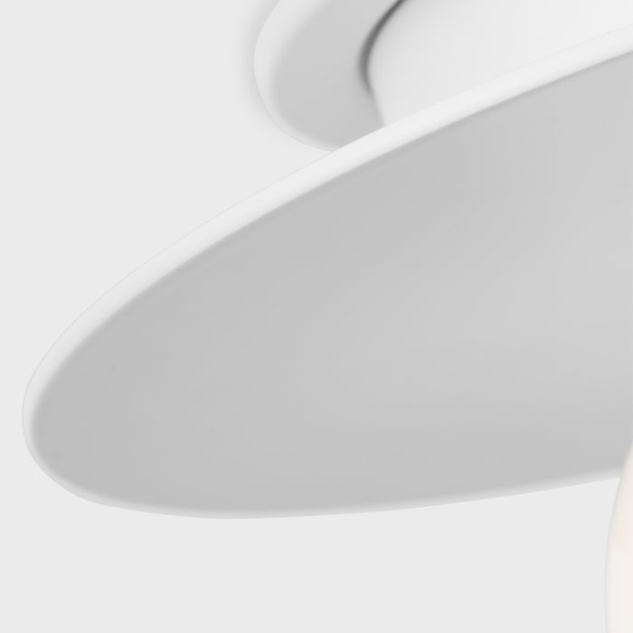 Visual Comfort KF1001 Nodes 1-lt 8" Flush Mount - Matte White