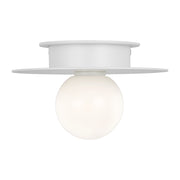 Visual Comfort KF1001 Nodes 1-lt 8" Flush Mount - Matte White