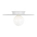 Visual Comfort KF1021 Nodes 1-lt 18" Flush Mount - Matte White