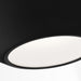 Visual Comfort KF1111 Echo 1-lt 12" LED Medium Flush Mount and Wall Sconce - Midnight Black