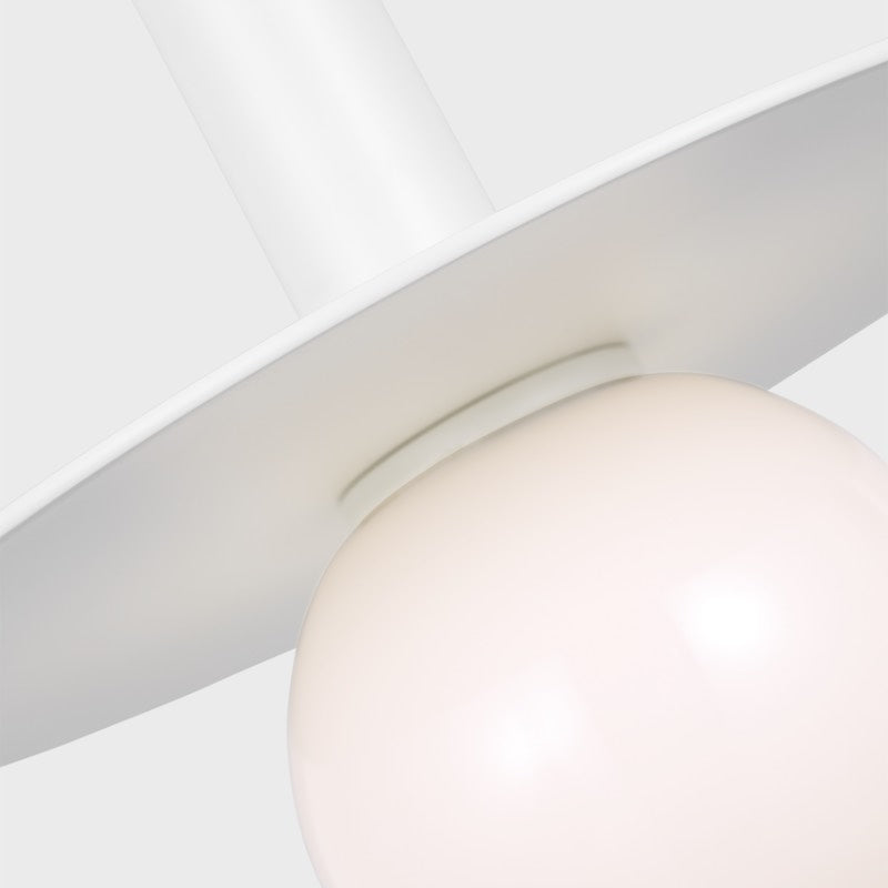 Visual Comfort KP1001 Nodes 1-lt 8" Pendant - Matte White