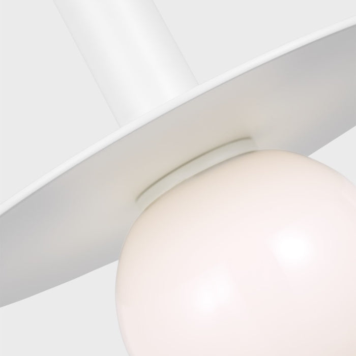 Visual Comfort KP1001 Nodes 1-lt 8" Pendant - Matte White