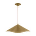 Visual Comfort KP1171 Echo 1-lt 24" Medium Pendant - Burnished Brass