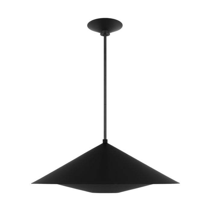 Visual Comfort KP1171 Echo 1-lt 24" Medium Pendant - Midnight Black