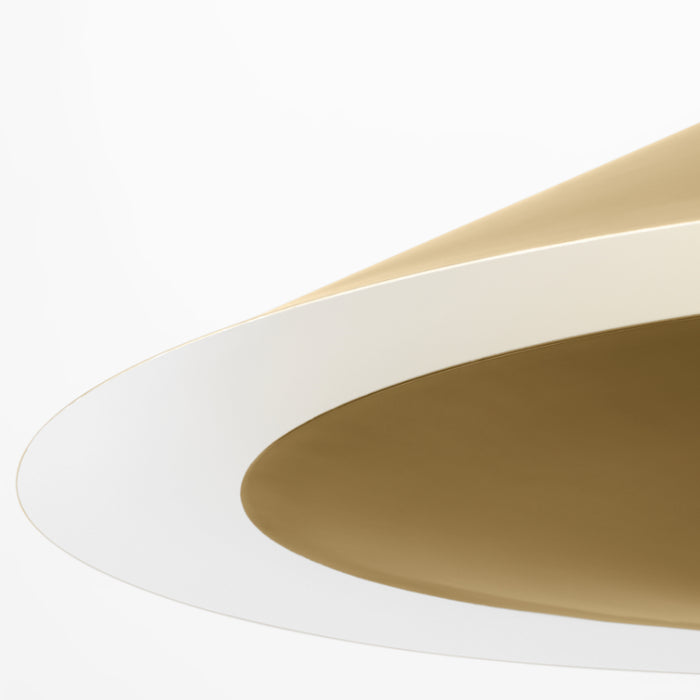 Visual Comfort KP1181 Echo 1-lt 36" Large Pendant - Burnished Brass