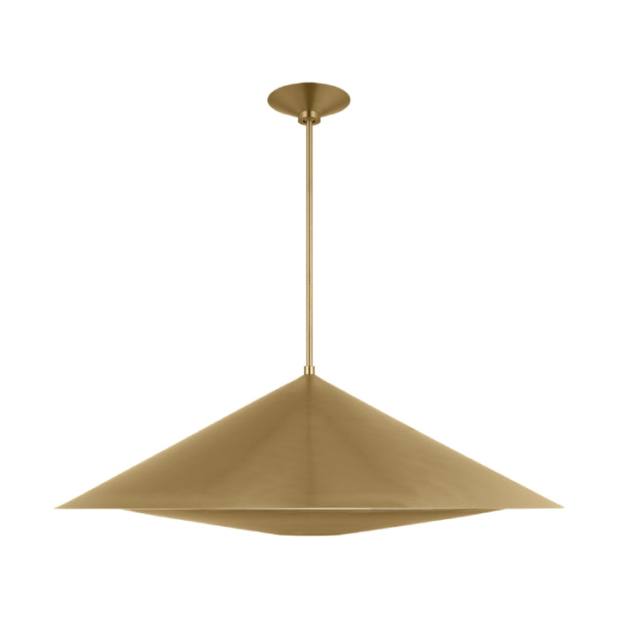 Visual Comfort KP1181 Echo 1-lt 36" Large Pendant - Burnished Brass