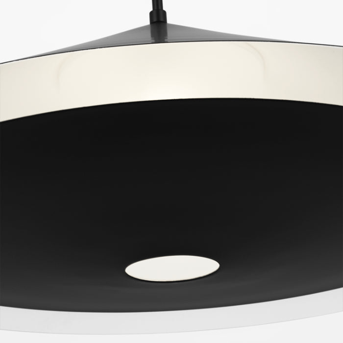 Visual Comfort KP1181 Echo 1-lt 36" Large Pendant - Midnight Black