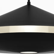 Visual Comfort KP1181 Echo 1-lt 36" Large Pendant - Midnight Black