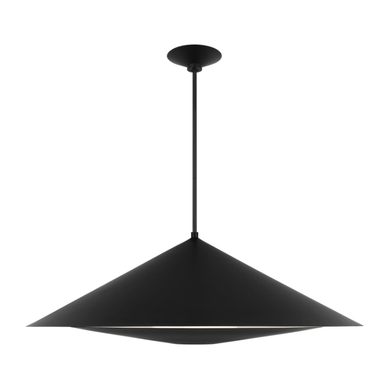 Visual Comfort KP1181 Echo 1-lt 36" Large Pendant - Midnight Black