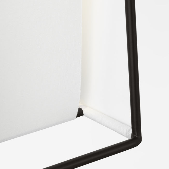 Visual Comfort KP1201 Velero 1-lt 7" LED Large Pendant - Aged Iron