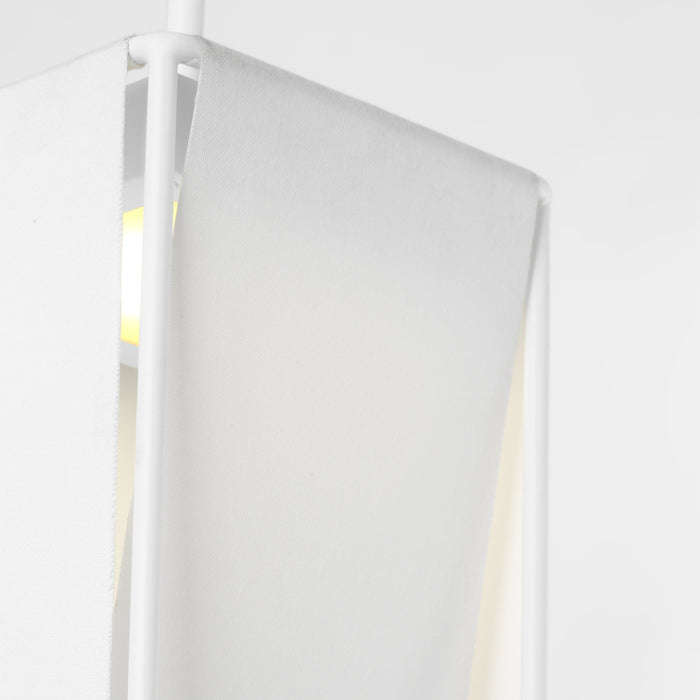 Visual Comfort KP1201 Velero 1-lt 7" LED Large Pendant - Soft Linen