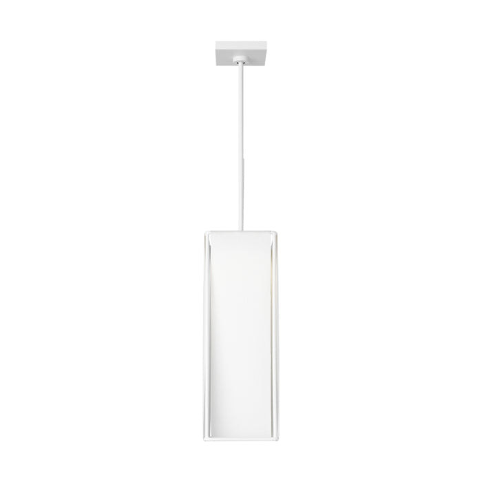 Visual Comfort KP1201 Velero 1-lt 7" LED Large Pendant - Soft Linen