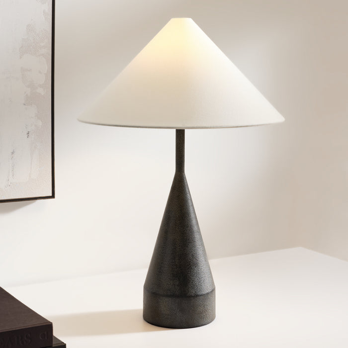 Visual Comfort KT1391 Brachion 1-lt 21" Tall Medium Table Lamp - Black Pearl