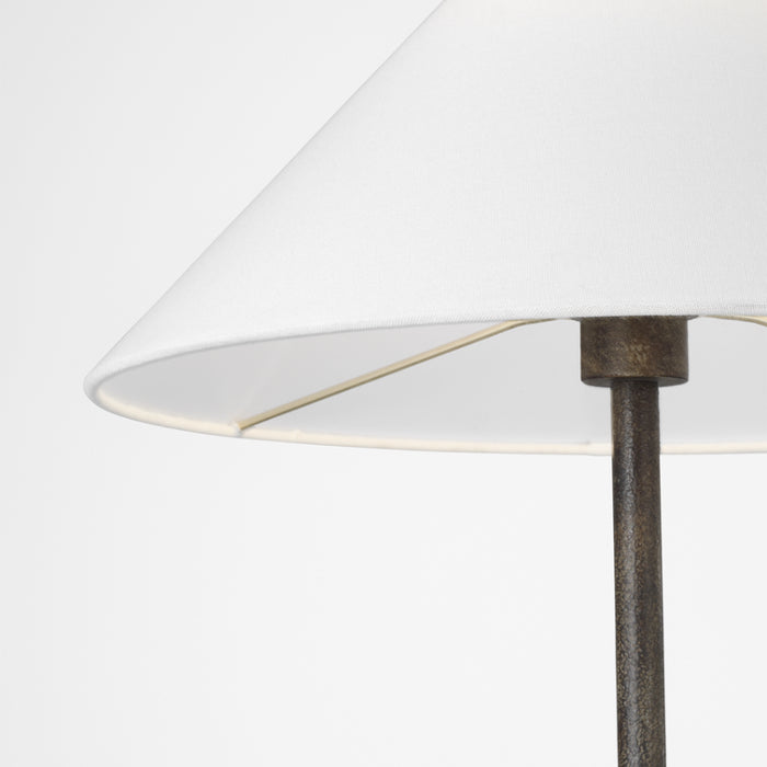 Visual Comfort KT1391 Brachion 1-lt 21" Tall Medium Table Lamp - Rustic Bronze