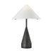 Visual Comfort KT1401 Brachion 1-lt 24" Tall Large Table Lamp - Black Pearl