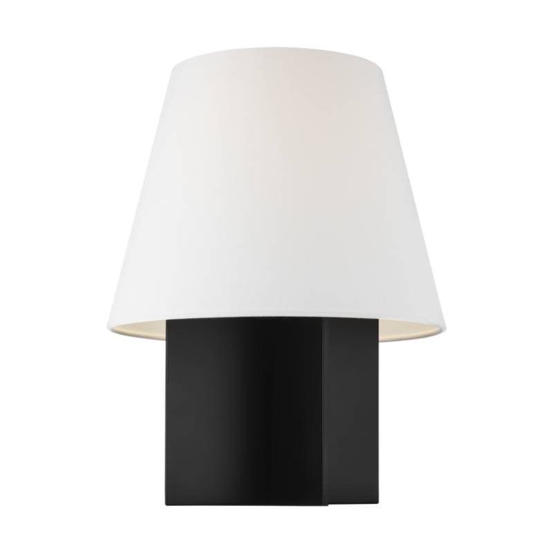 Visual Comfort KT1431 Blocco 1-lt 17" Small Table Lamp - Midnight Black