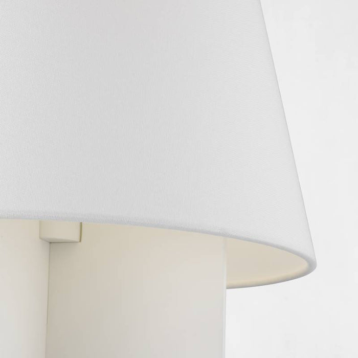 Visual Comfort KT1431 Blocco 1-lt 17" Small Table Lamp - Soft Linen