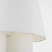 Visual Comfort KT1431 Blocco 1-lt 17" Small Table Lamp - Soft Linen