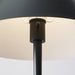 Visual Comfort KT1461 Contra 1-lt 25" Tall Medium Table Lamp - Matte Charcoal Black