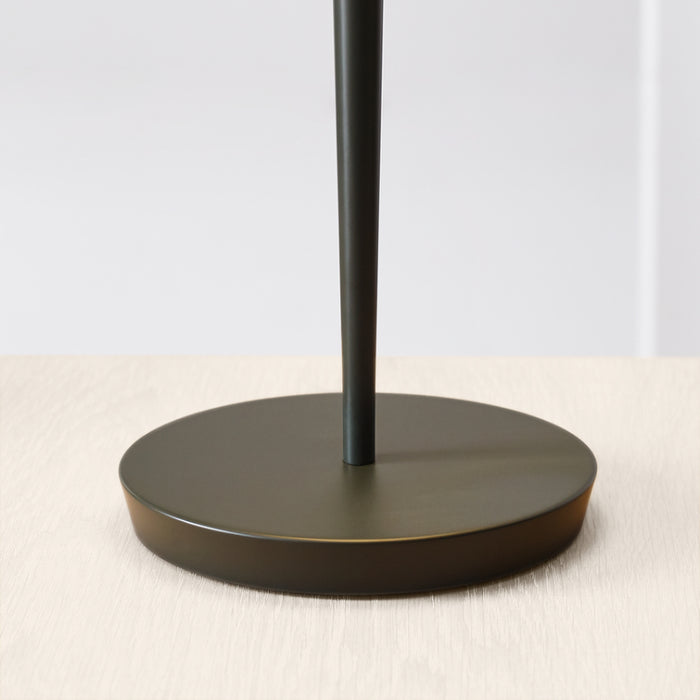 Visual Comfort KT1461 Contra 1-lt 25" Tall Medium Table Lamp - Matte Charcoal Black