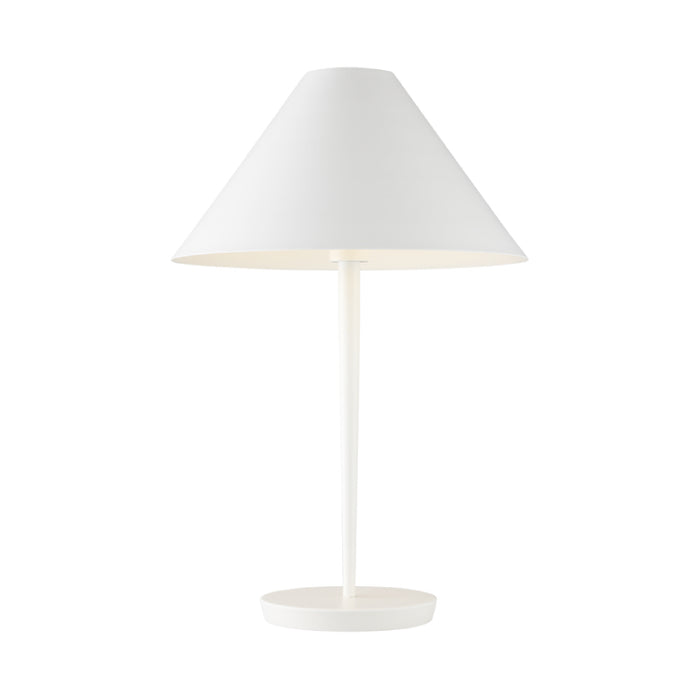 Visual Comfort KT1461 Contra 1-lt 25" Tall Medium Table Lamp - Soft Linen