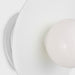Visual Comfort KW1041 Nodes 1-lt 8" Wall Sconce - Matte White