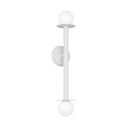Visual Comfort KWL1012 Nodes 2-lt 24" Tall Wall Sconce - Matte White