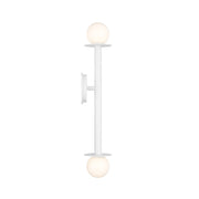 Visual Comfort KWL1012 Nodes 2-lt 24" Tall Wall Sconce - Matte White