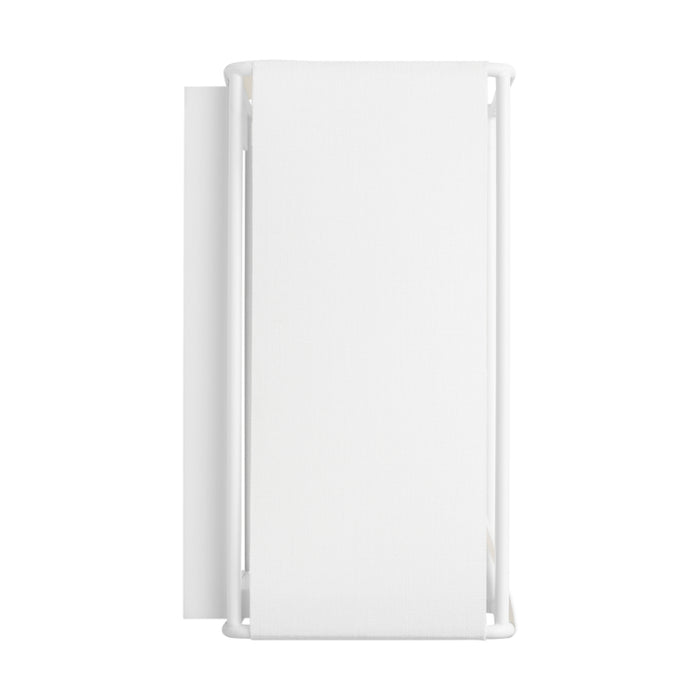 Visual Comfort KWL1201 Velero 1-lt 10" Tall LED Small Wall Sconce - Soft Linen