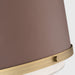 Visual Comfort LF1053 Marlowe 3-lt 18" Large Flush Mount - Time Worm Brass