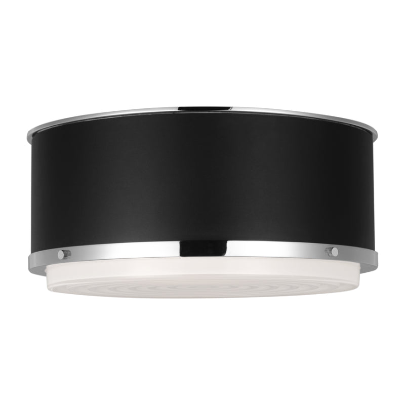 Visual Comfort LF1062 Marlowe 2-lt 13" Medium Flush Mount - Polished Nickel