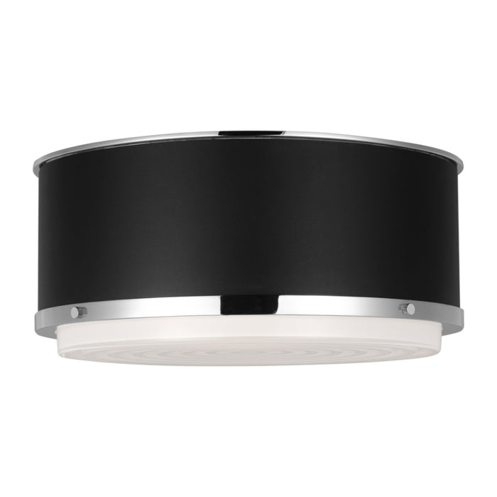 Visual Comfort LF1062 Marlowe 2-lt 13" Medium Flush Mount - Polished Nickel